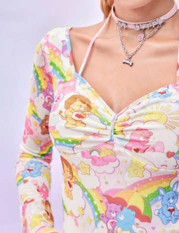 Bluză Shein, mix culori