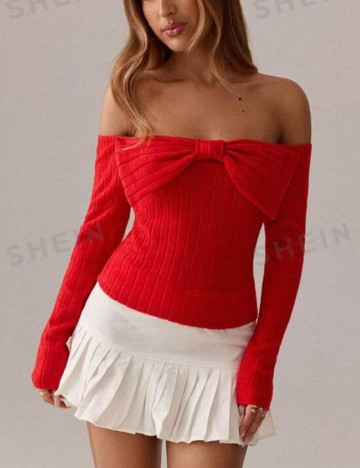 Bluză Shein, roșu