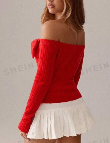 Bluză Shein, roșu