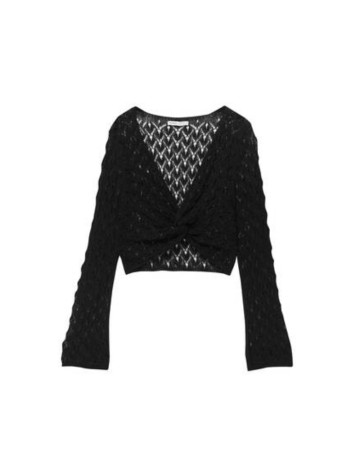 Top Pull&Bear, negru