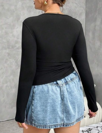 Bluză Shein Curve+, negru