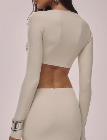 Top Shein, bej
