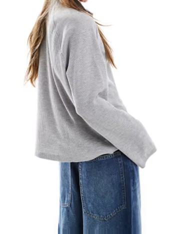 Bluză ASOS, gri