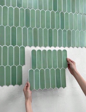 Set autocolante Shein, verde