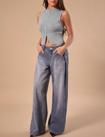 Vestă Shein Forever 21, gri