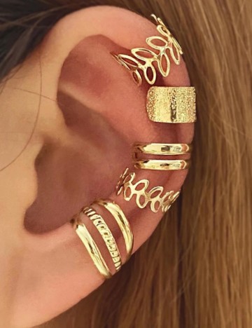 Set cercei Shein, auriu