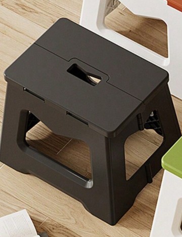 Scaun pliabil Shein, negru