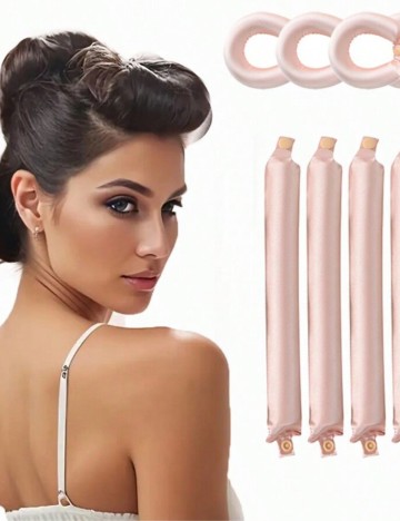 Set accesorii pentru păr Shein, roz