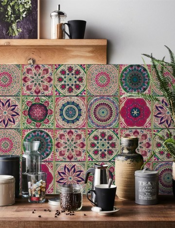 Set autocolante Shein, mix culori