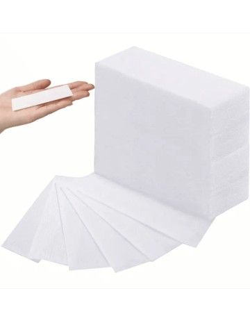 Set benzi pentru epilare Shein, alb