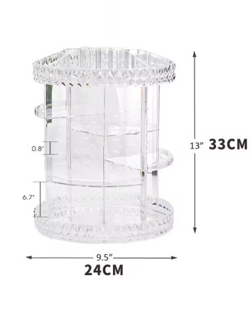 Organizator Shein, transparent