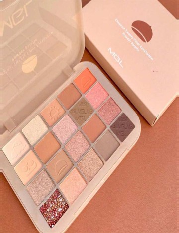 Paletă de farduri de pleoape Shein, mix culori