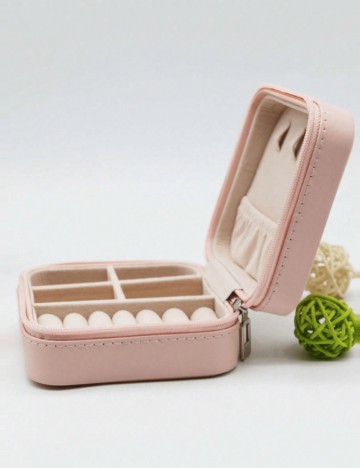Cutie pentru bijuterii Shein, roz