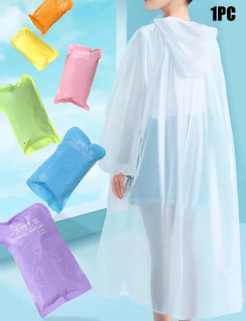 Pelerină de ploaie Shein, transparent