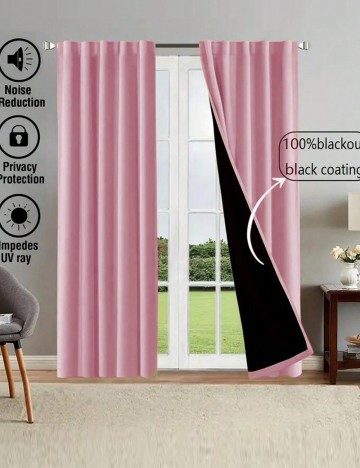 Draperie Shein, roz
