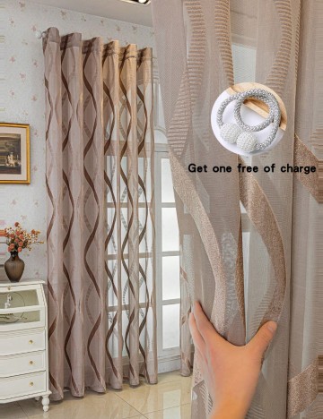 Draperie Shein, maro