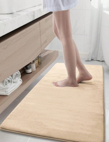 Covor de baie Shein, maro