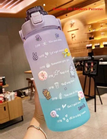 Sticlă de apă Shein, mix culori