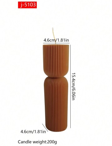 Lumanare parfumata Shein, maro