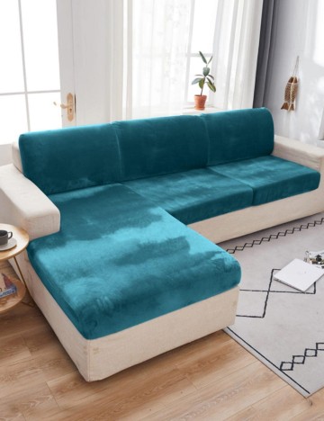 Husă de canapea Shein, albastru