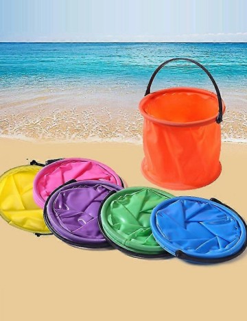 Găleată pliabilă Shein, roșu