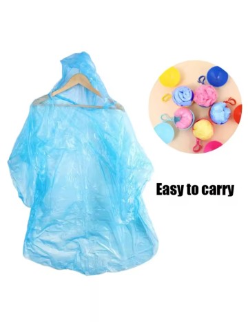 Pelerină de ploaie Shein, albastru