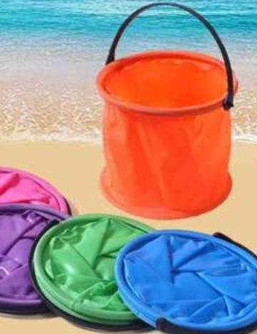 Găleată pliabilă Shein, verde