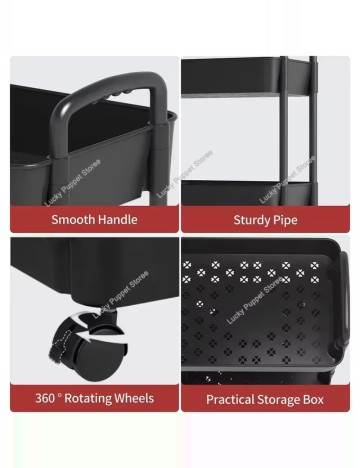 Organizator Shein, negru