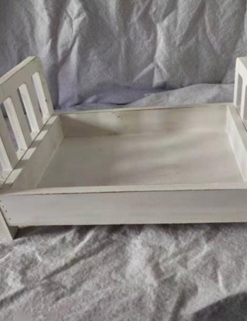 Pat pentru ședințe foto Shein, alb