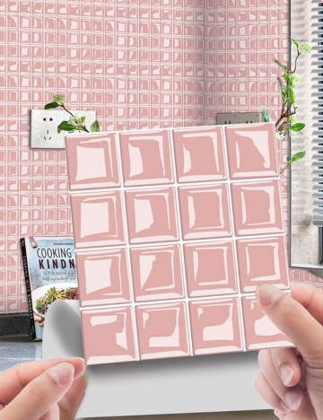 Set autocolante Shein, roz