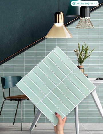 Set autocolante Shein, verde