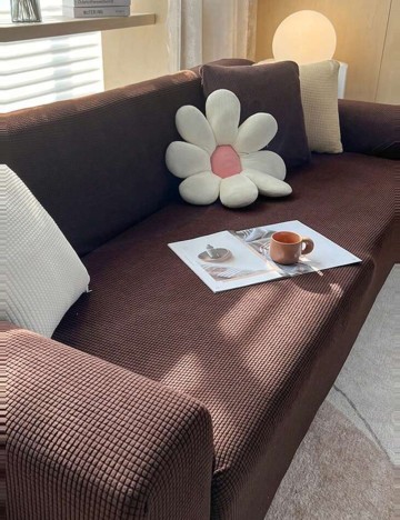 Husă de canapea Shein, maro