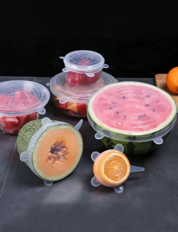 Capace elastice din silicon Shein, transparent