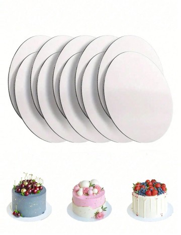 Set suporturi pentru tort Shein, alb