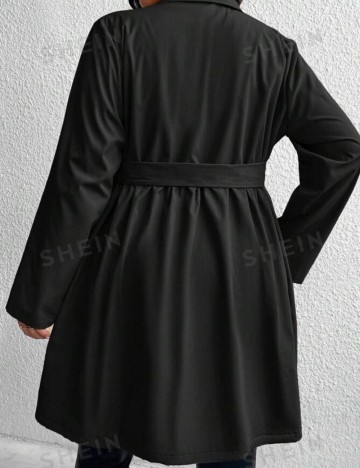 Jachetă Shein Curve+, negru