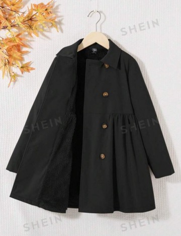 Jachetă Shein Curve+, negru