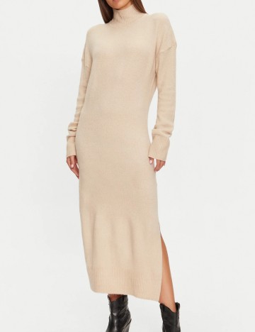 Rochie midi BRAVE SOUL, bej