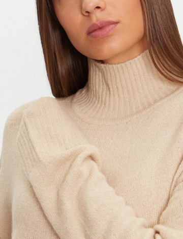 Rochie midi BRAVE SOUL, bej