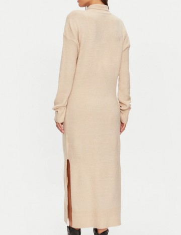 Rochie midi BRAVE SOUL, bej
