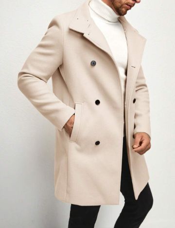 Palton Shein MANFINITY, bej