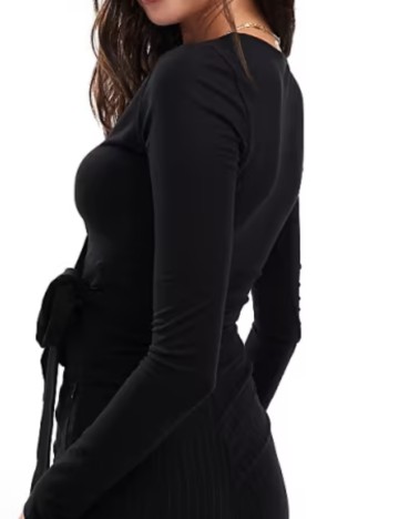 Bluză Miss Selfridge, negru