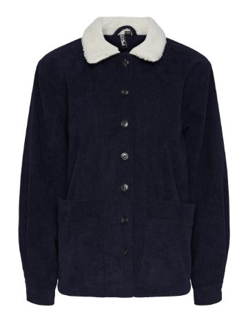 Jachetă Pieces, albastru