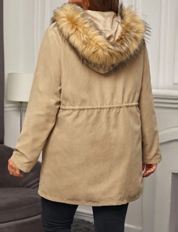 Jachetă Shein Curve+, bej