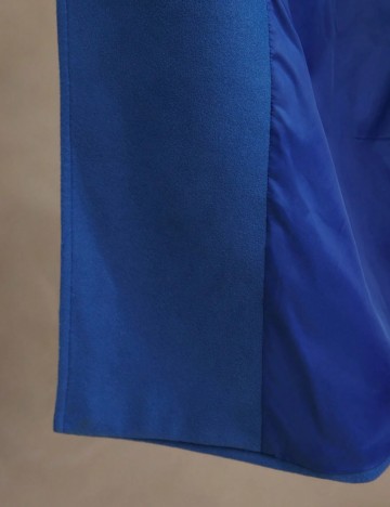 Palton Shein Curve+, albastru