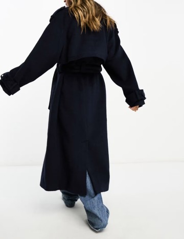 Palton ASOS, albastru