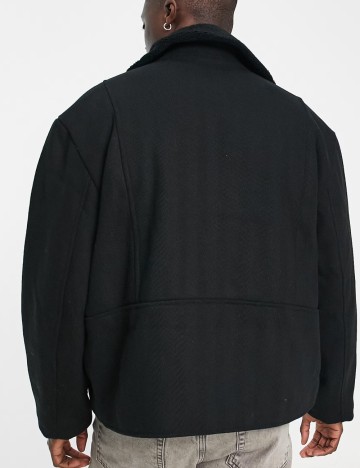 Jachetă ASOS, negru