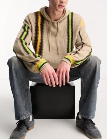 Pulover Collusion, mix culori