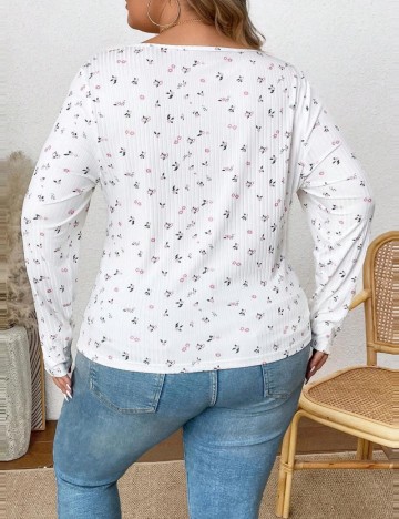 Bluză Shein Curve+, mix culori