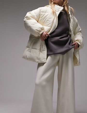 Geacă Topshop, crem