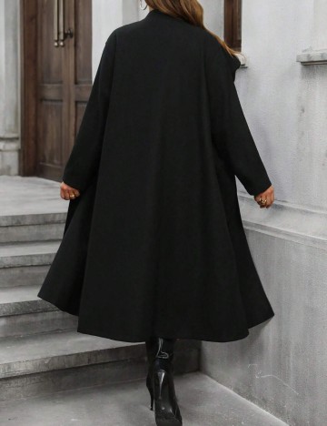 Palton Shein Curve+, negru